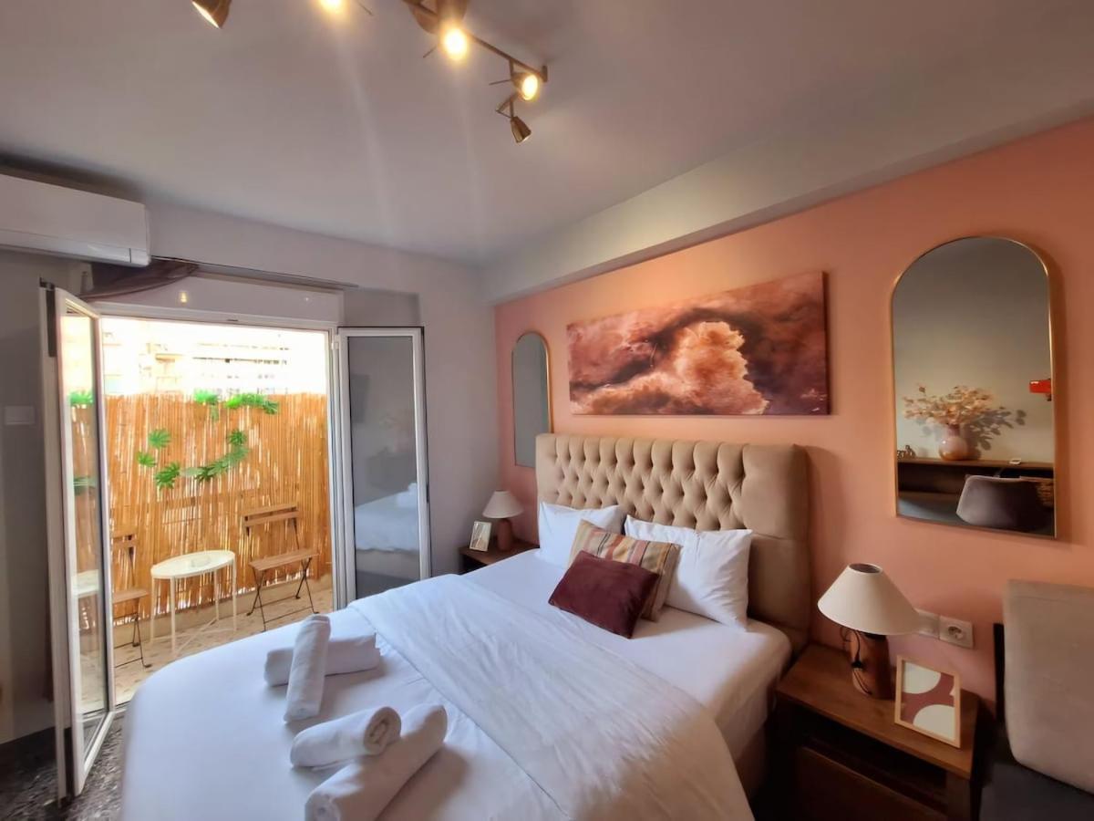 Stylish And Central Apt Near Acropolis - Avdi Square Athens Luaran gambar